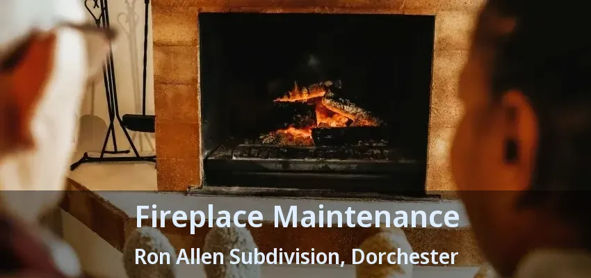 Fireplace Maintenance Ron Allen Subdivision, Dorchester - ON