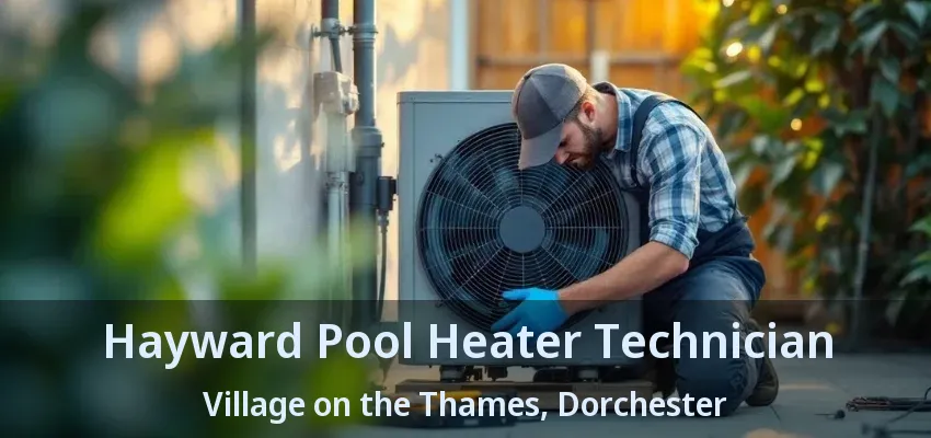 Hayward Pool Heater Technician Village on the Thames, Dorchester - ON