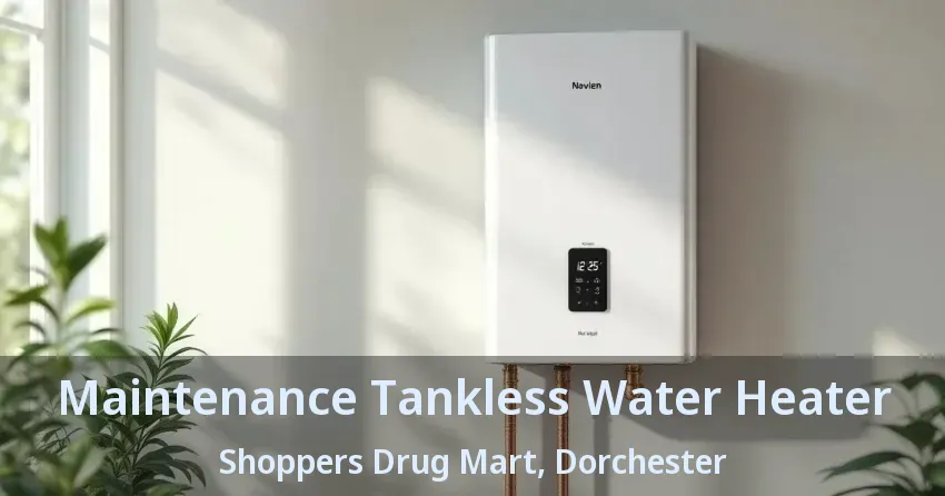 Maintenance Tankless Water Heater Shoppers Drug Mart, Dorchester - ON Maintenance Tankless Water Heater Shoppers Drug Mart, Dorchester - ON