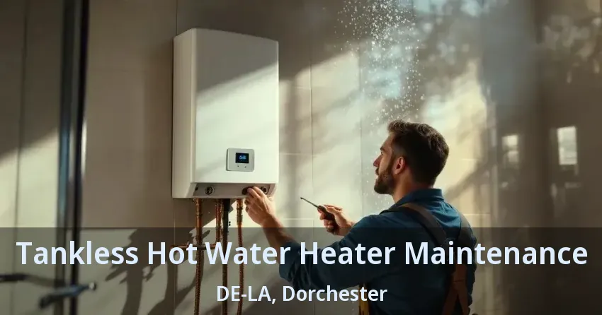 Tankless Hot Water Heater Maintenance DE-LA, Dorchester - ON
