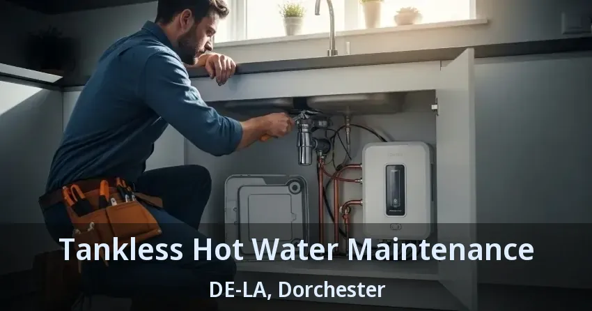 Tankless Hot Water Maintenance DE-LA, Dorchester - ON