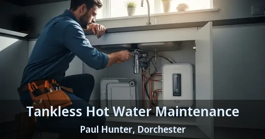 Tankless Hot Water Maintenance Paul Hunter, Dorchester - ON Tankless Hot Water Maintenance Paul Hunter, Dorchester - ON