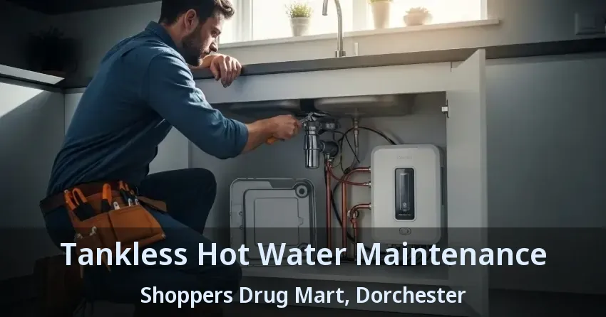 Tankless Hot Water Maintenance Shoppers Drug Mart, Dorchester - ON