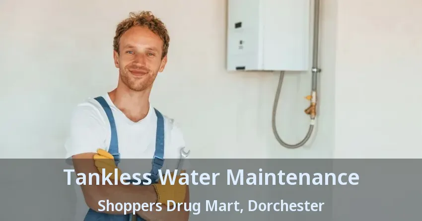 Tankless Water Maintenance Shoppers Drug Mart, Dorchester - ON